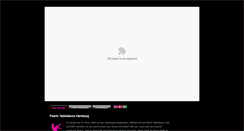 Desktop Screenshot of pearls-hamburg.de